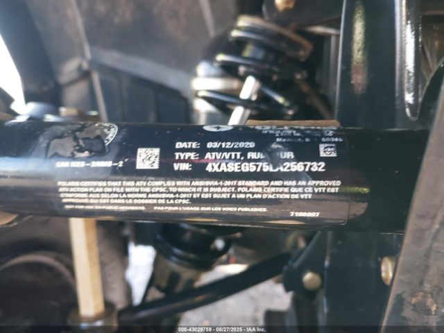 2020 POLARIS SPORTSMAN 4XASEG575LA256732 Photo 9