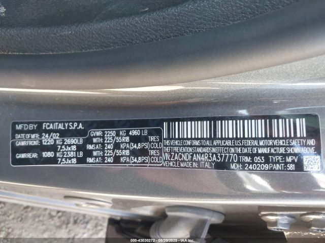 2024 DODGE HORNET ZACNDFAN4R3A37770 Photo 8