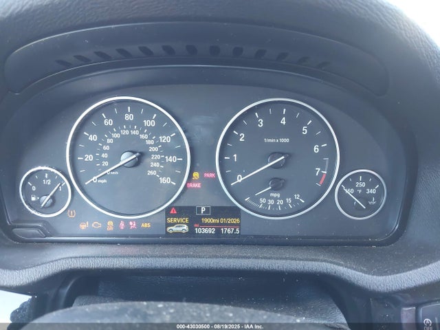 5UXWX9C51G0D80320 BMW X3