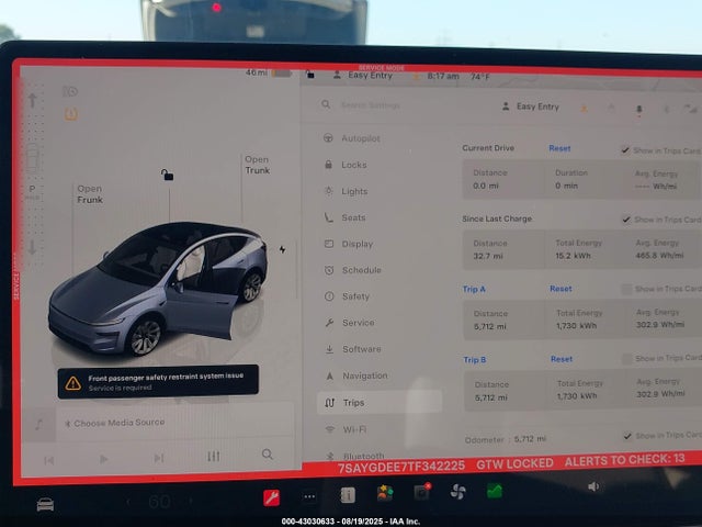 2026 TESLA MODEL Y 7SAYGDEE7TF342225 Photo 6