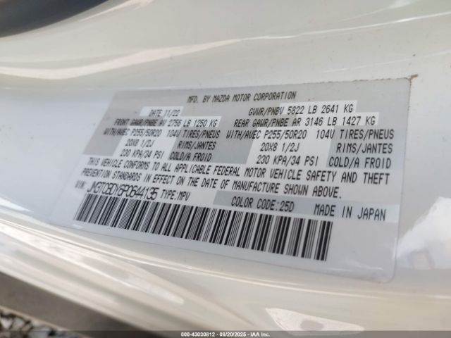 2023 MAZDA CX-9 JM3TCBDY6P0644135 Photo 8