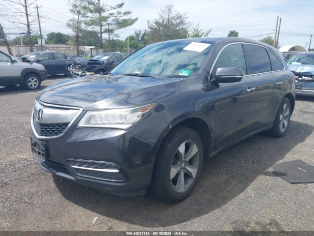 2016 ACURA MDX 5FRYD4H21GB047309 Photo 1
