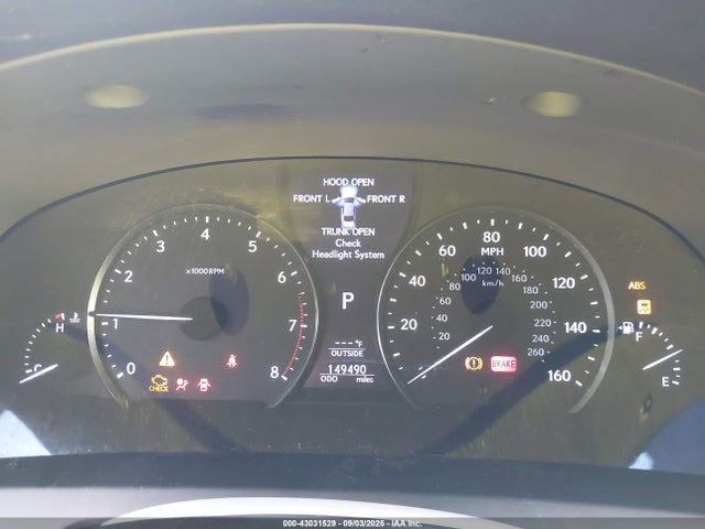 43031529 :رقم المزاد ، JTHCL5EF4D5019317 vin ، 2013 Lexus Ls 460 مزاد بيع