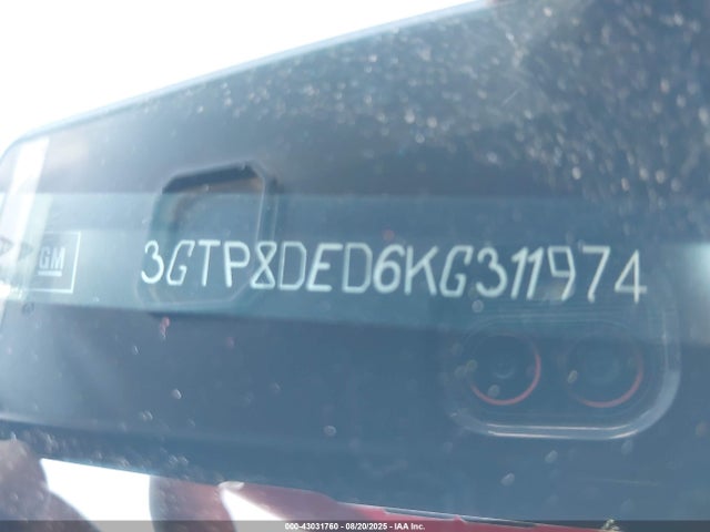 3GTP8DED6KG311974 GMC l84 - di, dfm, alum, gen 5, var 2