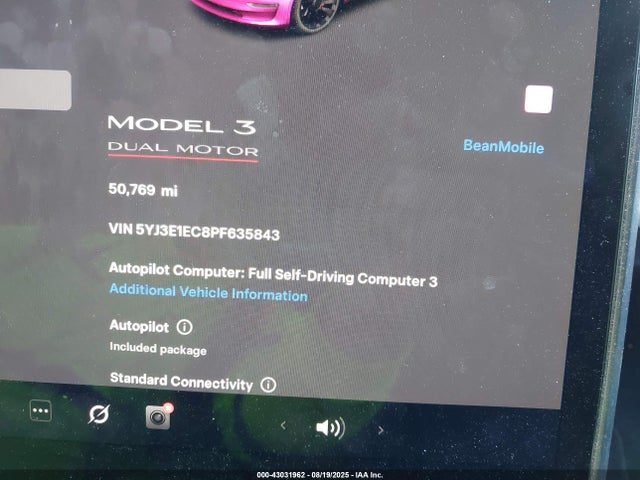 2023 TESLA MODEL 3 5YJ3E1EC8PF635843 Photo 6