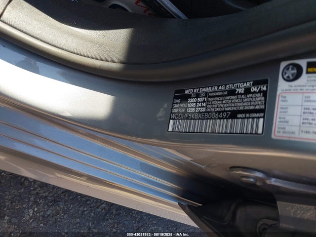 WDDHF5KBXEB006497 Mercedes-Benz E-Class