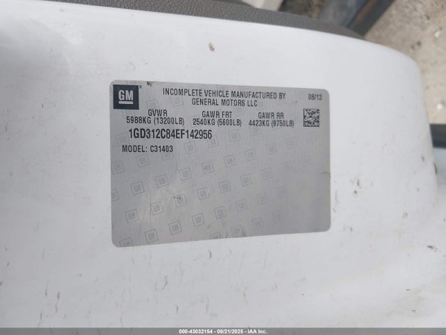 GMC lml 2014 1GD312C84EF142956 Image 9