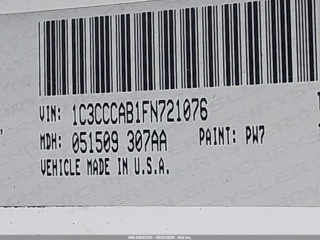 Chrysler 2015 2015 1C3CCCAB1FN721076 Image 9