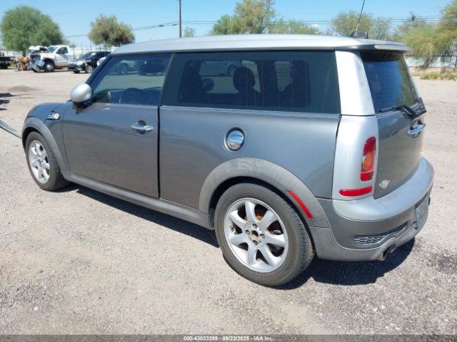 2009 MINI COOPER S CLUBMAN WMWMM33519TP93672 Photo 2