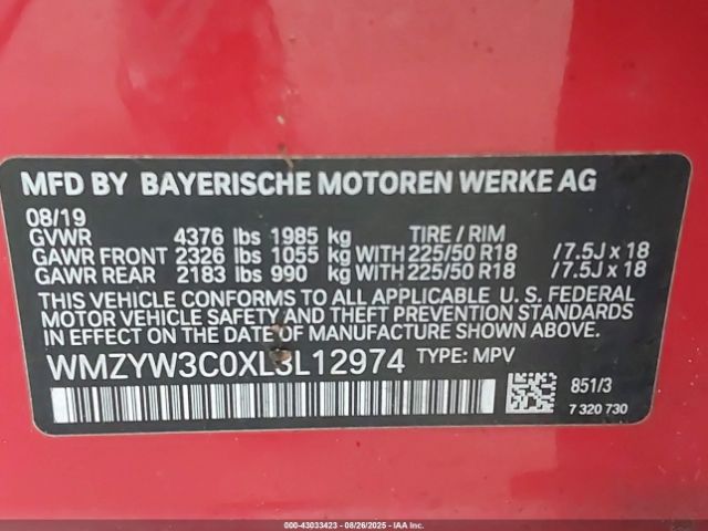 2020 MINI COUNTRYMAN WMZYW3C0XL3L12974 Photo 8