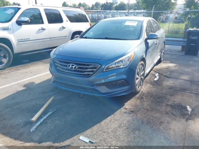 2017 HYUNDAI SONATA 5NPE34AFXHH460871 Photo 1