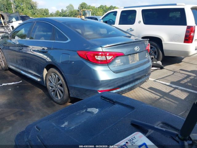 2017 HYUNDAI SONATA 5NPE34AFXHH460871 Photo 2