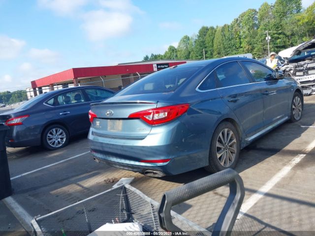 2017 HYUNDAI SONATA 5NPE34AFXHH460871 Photo 3