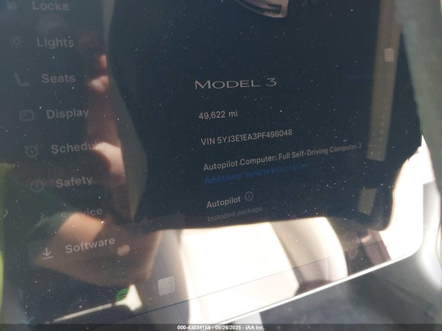 2023 TESLA MODEL 3 5YJ3E1EA3PF498048 Photo 6