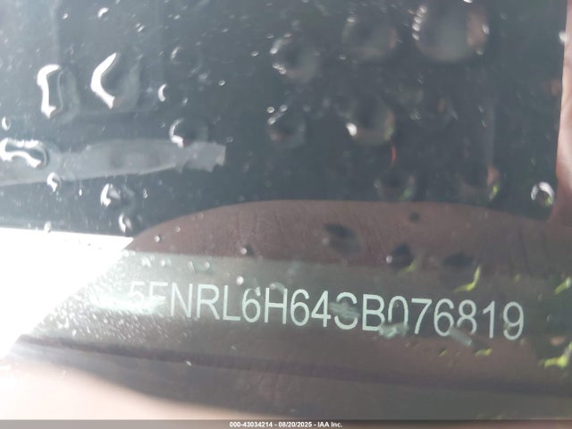 5FNRL6H64SB076819 Honda j35y7