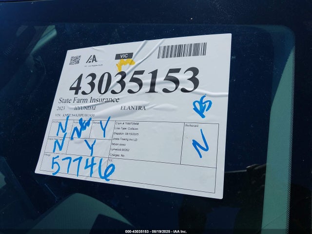 KMHLN4AJ0PU065930 Hyundai gdi kappa