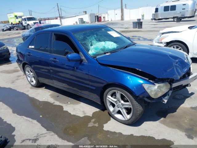 2005 LEXUS IS 300 JTHBD192050099481