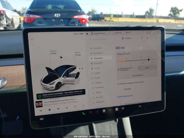 5YJ3E1EB5PF453041 Tesla MODEL 3