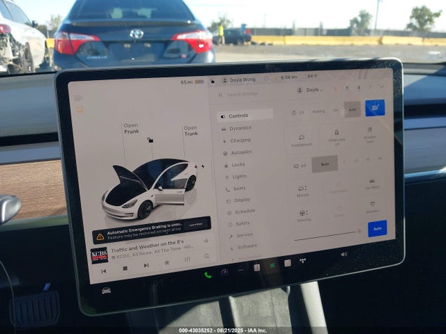 5YJ3E1EB5PF453041 Tesla MODEL 3