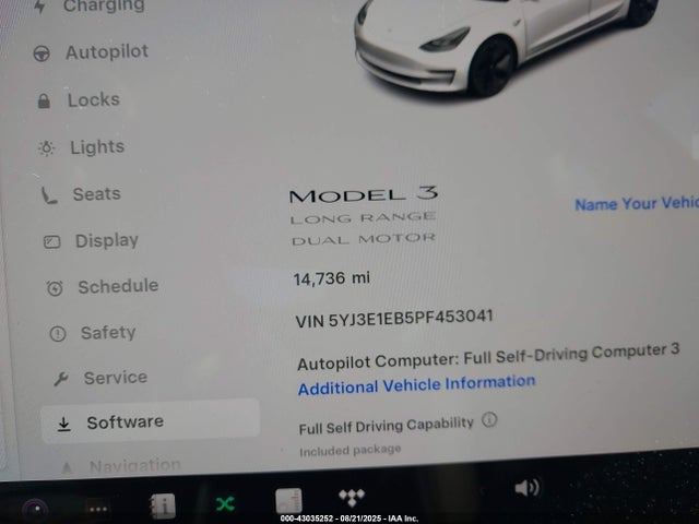2023 TESLA MODEL 3 5YJ3E1EB5PF453041 Photo 6