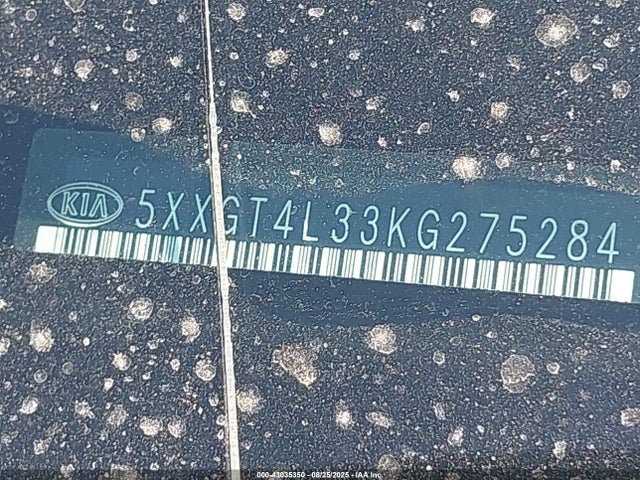 5XXGT4L33KG275284 KIA gdi