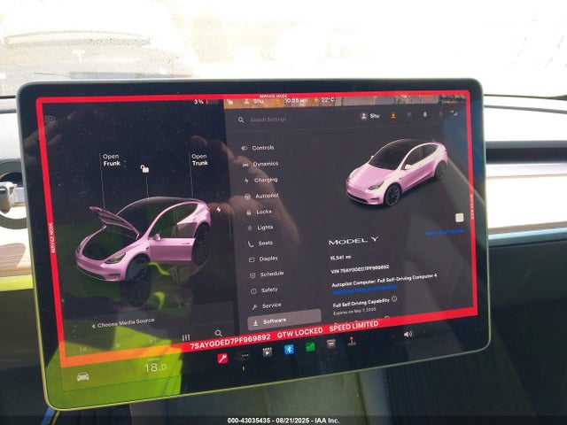 Tesla Model Y 2023 7SAYGDED7PF969892 Image 7