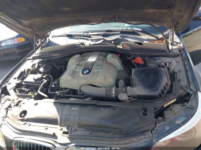 2005 BMW 545I WBANB335X5CN63374 Photo 9