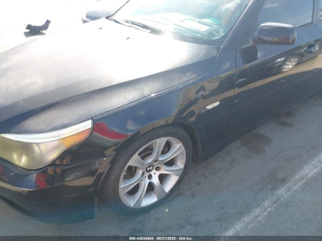 2005 BMW 545I WBANB335X5CN63374 Photo 5