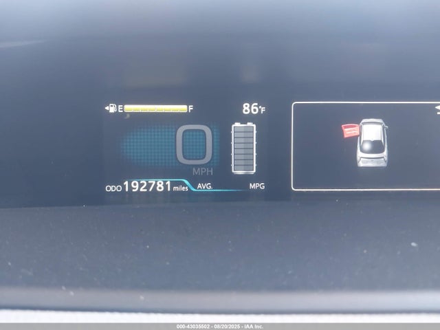 JTDKBRFU6G3008761 Toyota 2zr-fxe,1nm