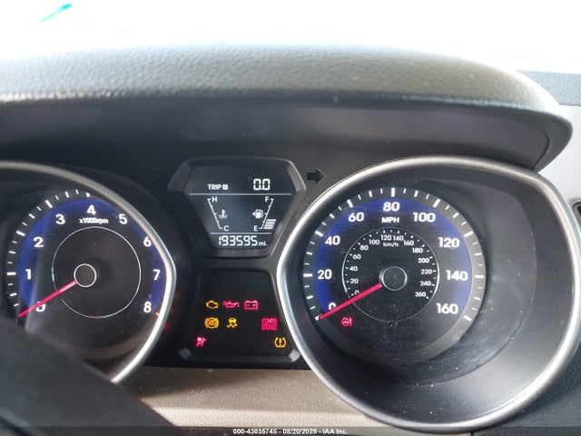 Hyundai dohc mpi nu 2014 5NPDH4AE3EH530615 Image 7