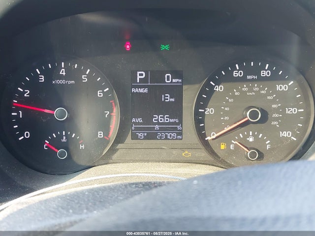 3KPA24AD9PE568952 KIA mpi gamma ii