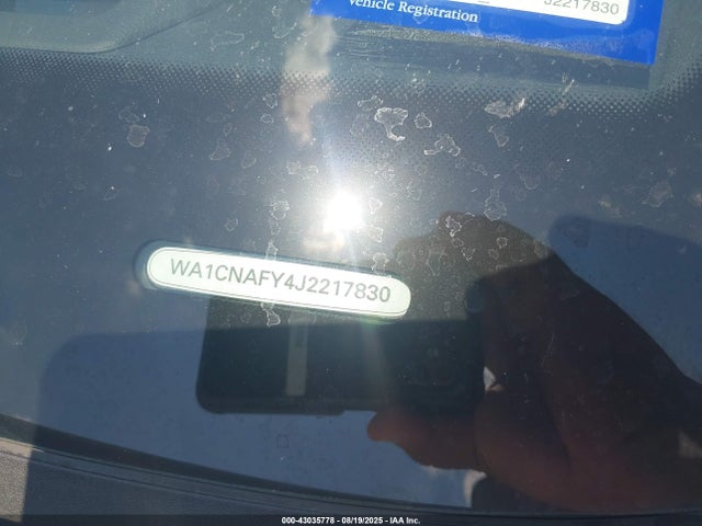 WA1CNAFY4J2217830 Audi Q5