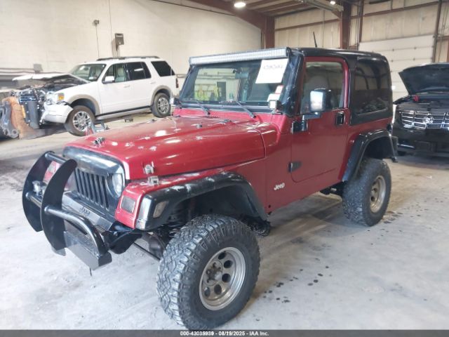 2000 JEEP WRANGLER 1J4FA49S9YP731865 Photo 1