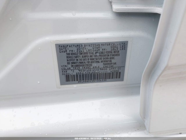 Nissan 2022 2022 3N1AB8DV4NY206330 Image 9