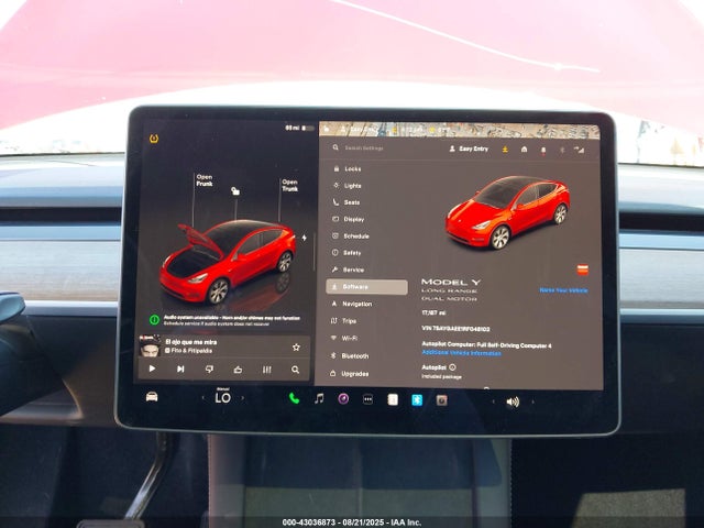Продаж на аукціоні авто 2024 Tesla Model Y Long Range Dual Motor All-wheel Drive, vin: 7SAYGAEE1RF048102, номер лоту: 43036873