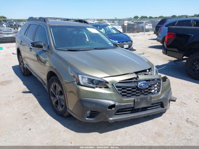 2021 SUBARU OUTBACK 4S4BTGLD6M3183637