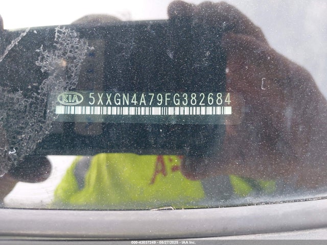 5XXGN4A79FG382684 KIA dohc gdi theta ii