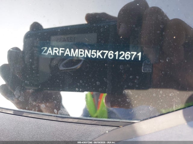 ZARFAMBN5K7612671 Alfa Romeo giulia (952)