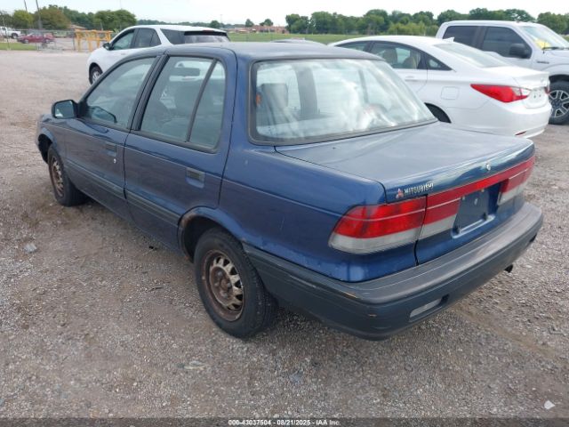 1992 MITSUBISHI MIRAGE 4A3CU26A2NE030752 Photo 2