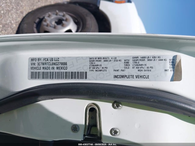 RAM 2022 2022 3C7WRTCL6NG279886 Image 8