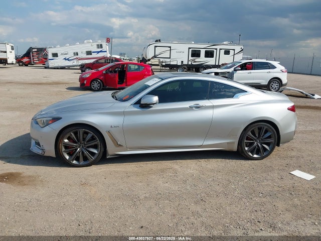 43037927 :رقم المزاد ، JN1FV7EL1HM701953 vin ، 2017 Infiniti Q60 3.0t Red Sport 400 مزاد بيع
