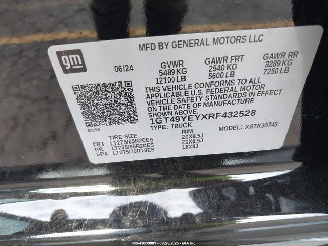 1GT49YEYXRF432528 GMC l5p