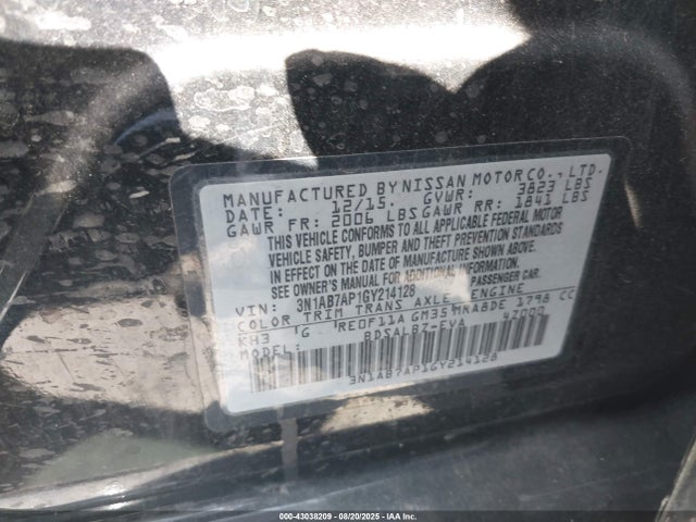 Nissan 2016 2016 3N1AB7AP1GY214128 Image 9