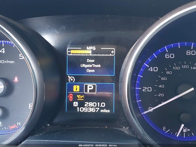 Subaru 2.5l u5 2015 4S4BSACC6F3223435 Image 7