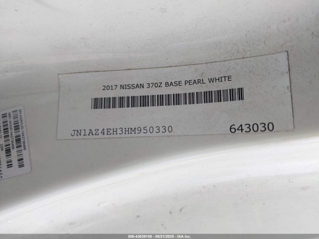 2017 NISSAN 370Z JN1AZ4EH3HM950330 Photo 8