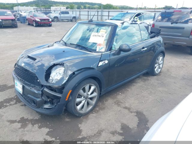 2014 MINI CONVERTIBLE WMWZP3C56ET706839 Photo 1