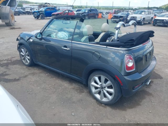 2014 MINI CONVERTIBLE WMWZP3C56ET706839 Photo 2