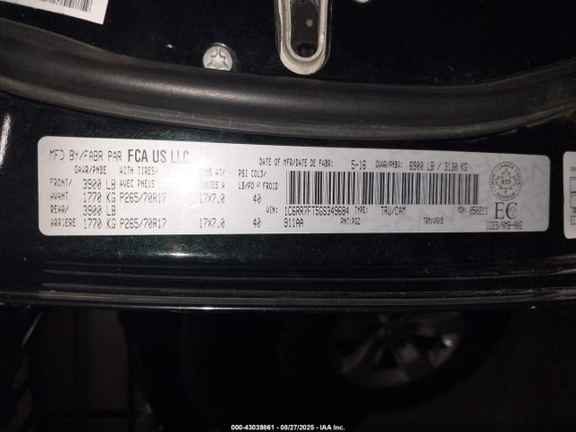 RAM 2016 2016 1C6RR7FT5GS349684 Image 9
