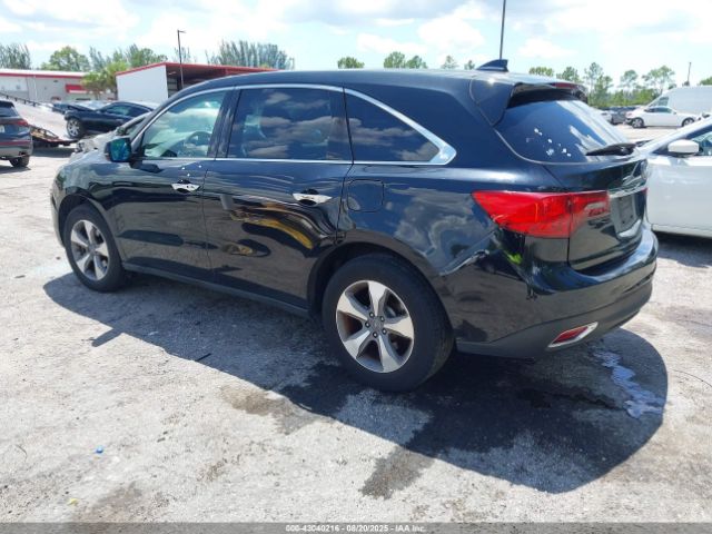 2015 ACURA MDX 5FRYD3H26FB003170 Photo 2