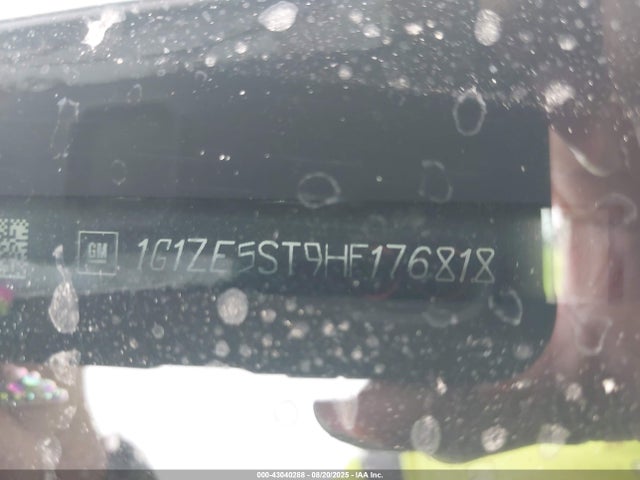 1G1ZE5ST9HF176818 Chevrolet lfv - di: direct injection, vvt: variable valve timing, gen 1